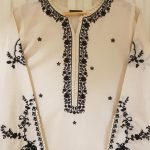 Pure Embroidered Lawn Shirt1