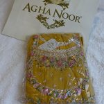 Two Piece Pure Chiffon Heavily Embroidered Shirt With Printed Dupatta5